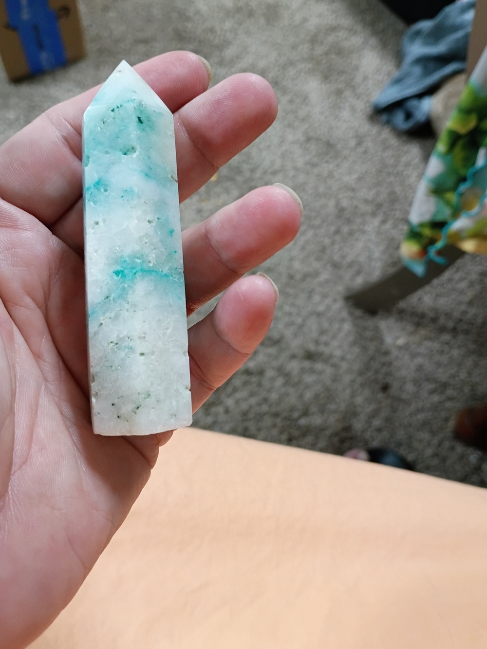Blue Calcite 3.25 Inches Tall